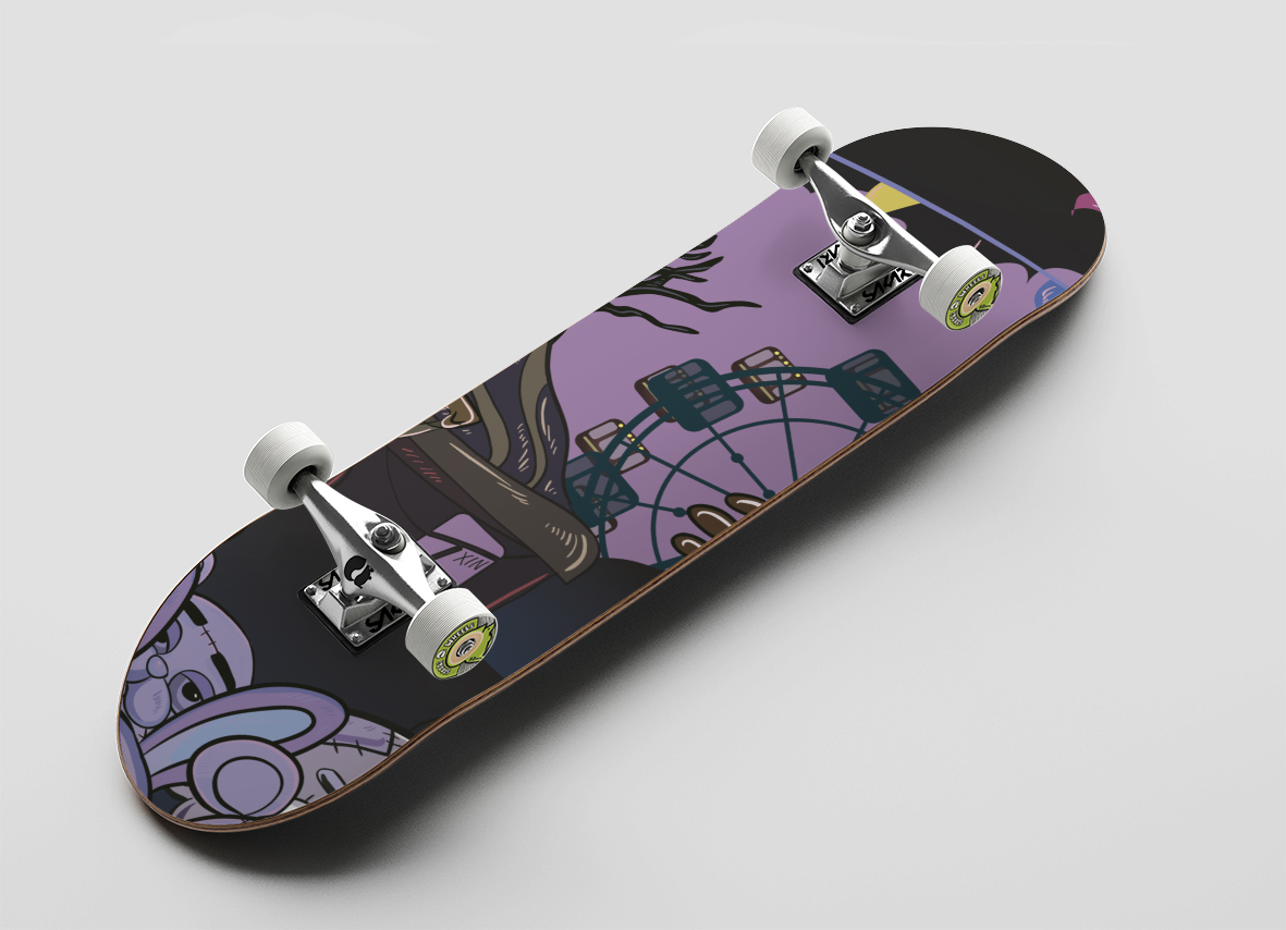 Txin skateboard complete – Dead Party