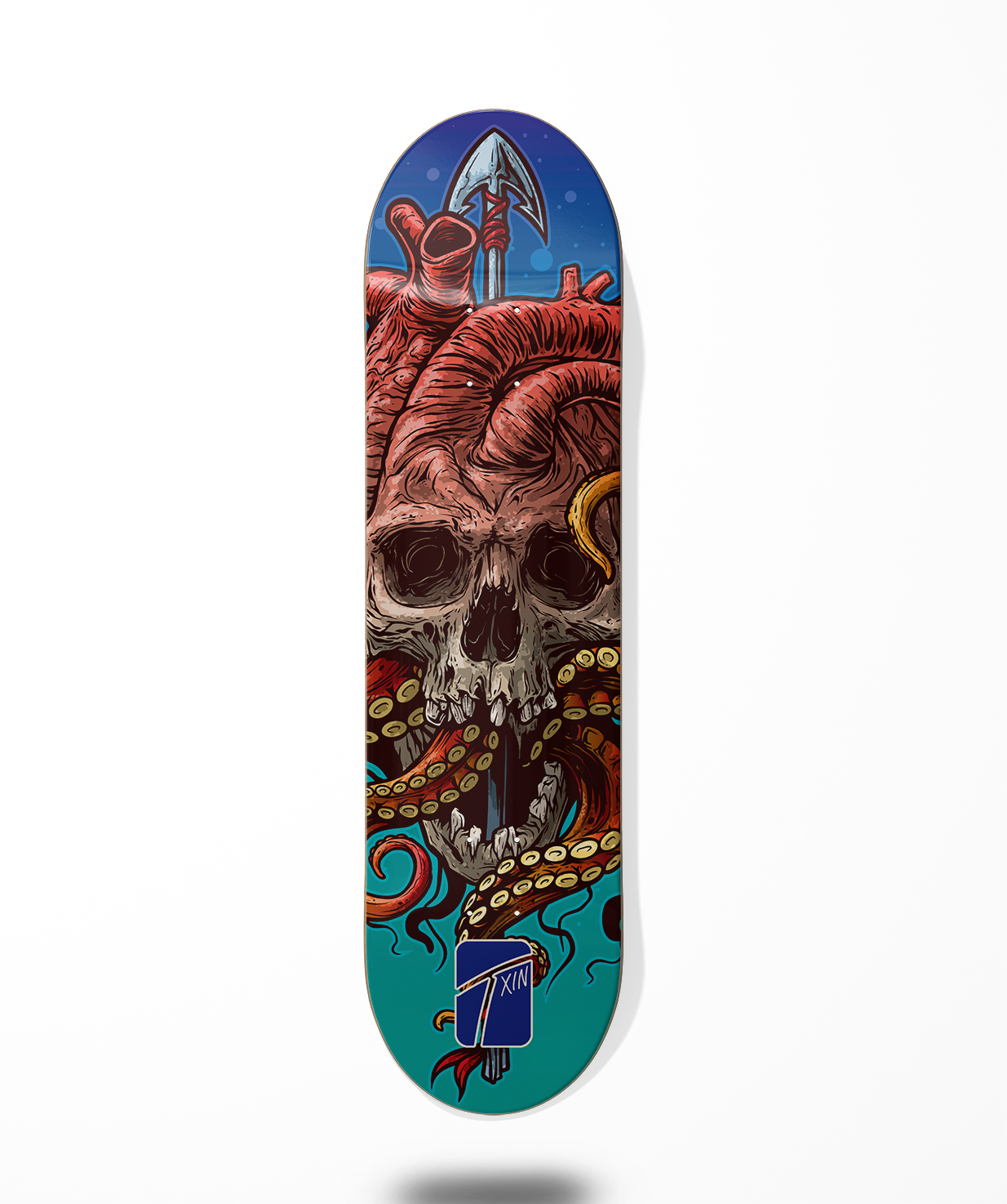 Txin skateboard deck – Grison