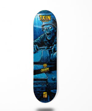 Txin skateboard deck - Crudo Blue Fosa