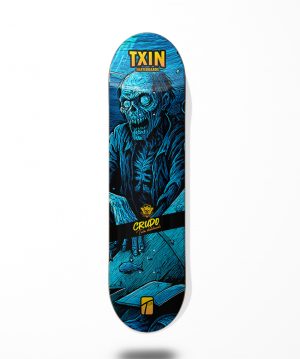 Txin skateboard deck - Crudo Blue Pacific