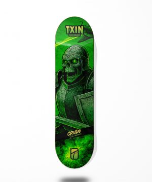 Txin skateboard deck - Crudo Green Vania