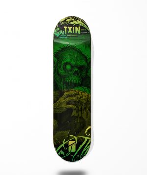 Txin skateboard deck - Test Eating Brains
