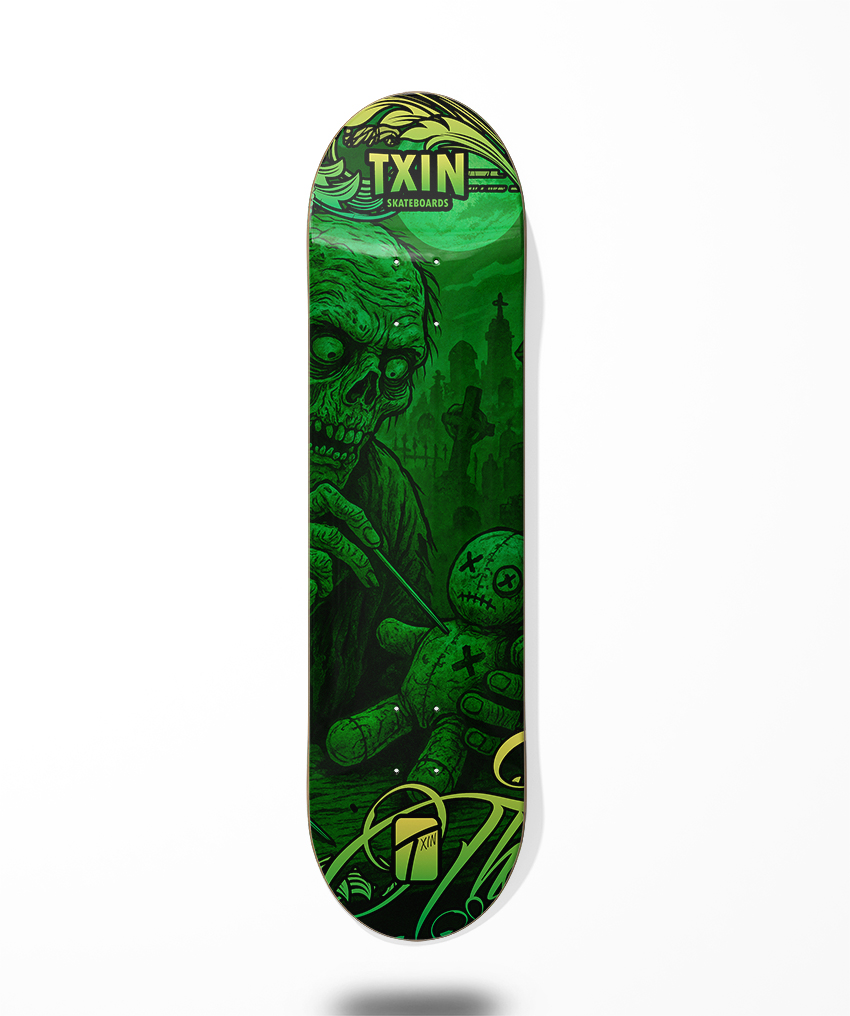 Txin skateboard deck - Test Voodoo